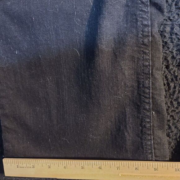 Riders By Lee Womens Jeans Black Size 18M Cotton Blend Zip Button Stretch - Picture 5 of 12